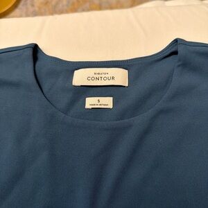 Aritzia Babaton Contour Crewneck Top - Slate